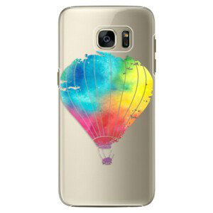 Plastové puzdro iSaprio - Flying Baloon 01 - Samsung Galaxy S7 Edge