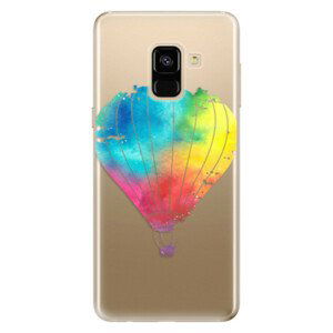 Odolné silikónové puzdro iSaprio - Flying Baloon 01 - Samsung Galaxy A8 2018