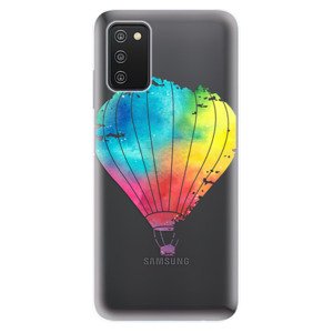 Odolné silikónové puzdro iSaprio - Flying Baloon 01 - Samsung Galaxy A03s