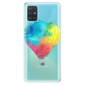 Odolné silikónové puzdro iSaprio - Flying Baloon 01 - Samsung Galaxy A51