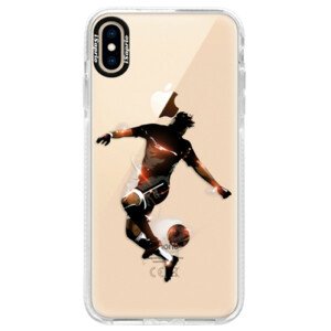 Silikónové púzdro Bumper iSaprio - Fotball 01 - iPhone XS Max