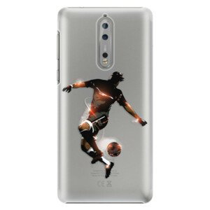 Plastové puzdro iSaprio - Fotball 01 - Nokia 8