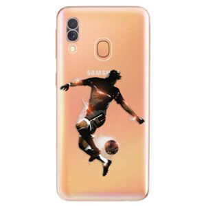 Odolné silikónové puzdro iSaprio - Fotball 01 - Samsung Galaxy A40