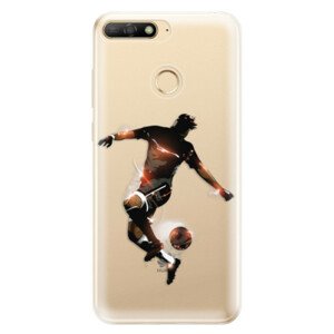 Odolné silikónové puzdro iSaprio - Fotball 01 - Huawei Y6 Prime 2018