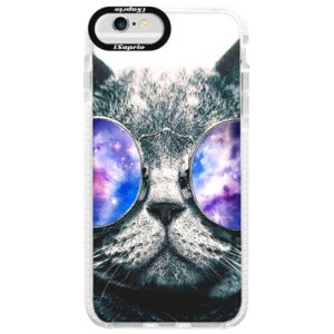 Silikónové púzdro Bumper iSaprio - Galaxy Cat - iPhone 6 Plus/6S Plus