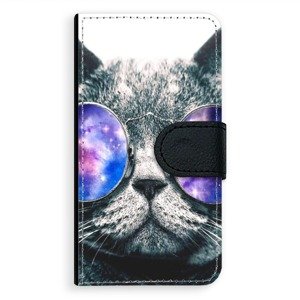 Univerzálne flipové puzdro iSaprio - Galaxy Cat - Flip L