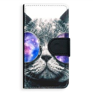 Univerzálne flipové puzdro iSaprio - Galaxy Cat - Flip M