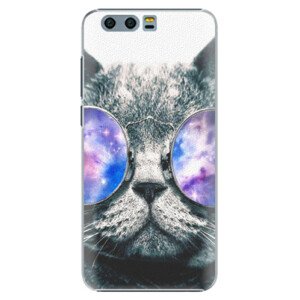 Plastové puzdro iSaprio - Galaxy Cat - Huawei Honor 9