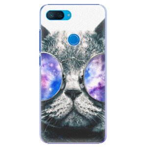 Plastové puzdro iSaprio - Galaxy Cat - Xiaomi Mi 8 Lite