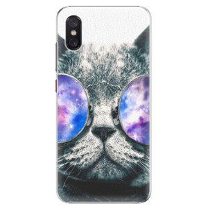 Plastové puzdro iSaprio - Galaxy Cat - Xiaomi Mi 8 Pro