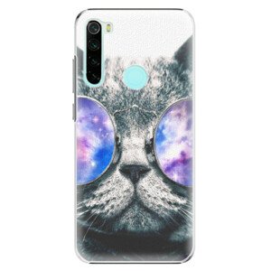 Plastové puzdro iSaprio - Galaxy Cat - Xiaomi Redmi Note 8