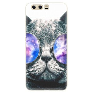 Silikónové puzdro iSaprio - Galaxy Cat - Huawei P10