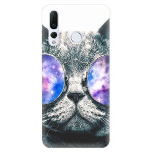 Odolné silikonové pouzdro iSaprio - Galaxy Cat - Huawei Nova 4