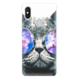 Silikónové puzdro iSaprio - Galaxy Cat - Xiaomi Redmi S2