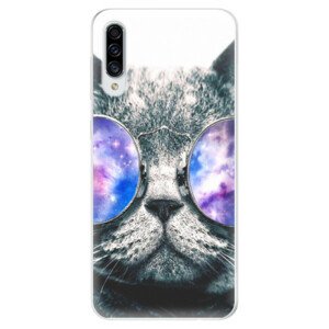 Odolné silikónové puzdro iSaprio - Galaxy Cat - Samsung Galaxy A30s