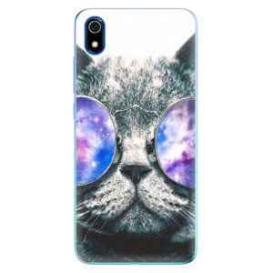 Odolné silikónové puzdro iSaprio - Galaxy Cat - Xiaomi Redmi 7A