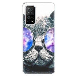 Odolné silikónové puzdro iSaprio - Galaxy Cat - Xiaomi Mi 10T / Mi 10T Pro