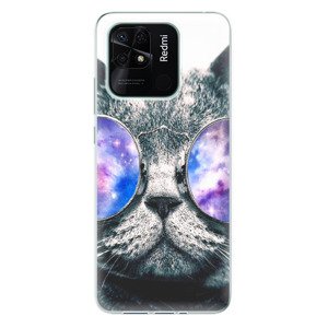 Odolné silikónové puzdro iSaprio - Galaxy Cat - Xiaomi Redmi 10C