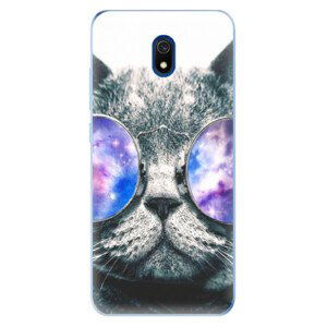 Odolné silikónové puzdro iSaprio - Galaxy Cat - Xiaomi Redmi 8A