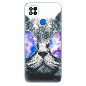 Odolné silikónové puzdro iSaprio - Galaxy Cat - Xiaomi Redmi 9C