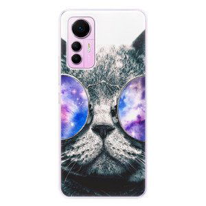 Odolné silikónové puzdro iSaprio - Galaxy Cat - Xiaomi 12 Lite