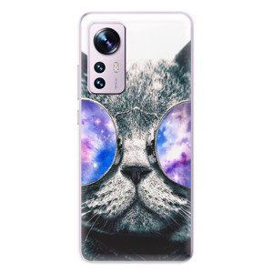 Odolné silikónové puzdro iSaprio - Galaxy Cat - Xiaomi 12 / 12X