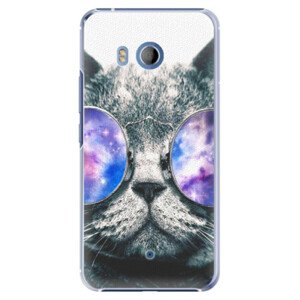 Plastové puzdro iSaprio - Galaxy Cat - HTC U11