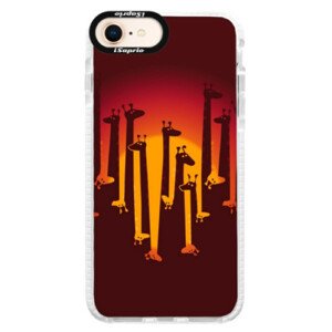 Silikónové púzdro Bumper iSaprio - Giraffe 01 - iPhone 8