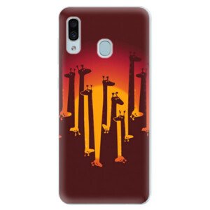 Silikónové puzdro iSaprio - Giraffe 01 - Samsung Galaxy A30