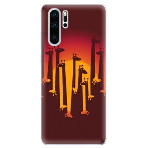 Odolné silikonové pouzdro iSaprio - Giraffe 01 - Huawei P30 Pro