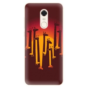 Silikónové puzdro iSaprio - Giraffe 01 - Xiaomi Redmi 5 Plus