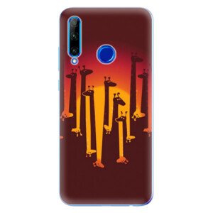 Odolné silikónové puzdro iSaprio - Giraffe 01 - Huawei Honor 20 Lite