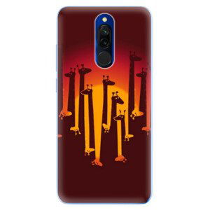 Odolné silikónové puzdro iSaprio - Giraffe 01 - Xiaomi Redmi 8