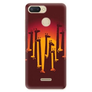 Odolné silikónové puzdro iSaprio - Giraffe 01 - Xiaomi Redmi 6