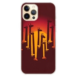 Odolné silikónové puzdro iSaprio - Giraffe 01 - iPhone 12 Pro