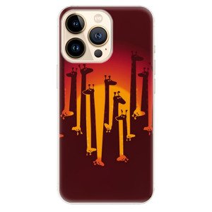 Odolné silikónové puzdro iSaprio - Giraffe 01 - iPhone 13 Pro