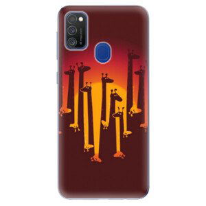 Odolné silikónové puzdro iSaprio - Giraffe 01 - Samsung Galaxy M21