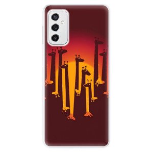 Odolné silikónové puzdro iSaprio - Giraffe 01 - Samsung Galaxy M52 5G