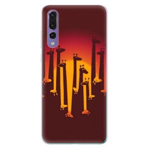 Odolné silikónové puzdro iSaprio - Giraffe 01 - Huawei P20 Pro