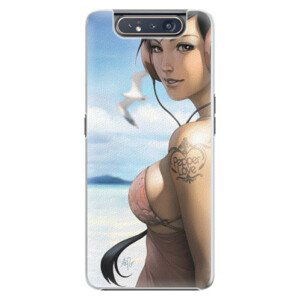 Plastové puzdro iSaprio - Girl 02 - Samsung Galaxy A80