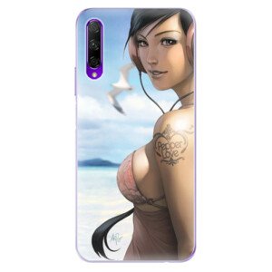 Odolné silikónové puzdro iSaprio - Girl 02 - Honor 9X Pro