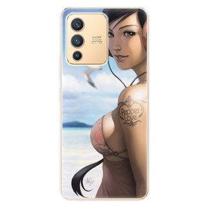 Odolné silikónové puzdro iSaprio - Girl 02 - Vivo V23 5G