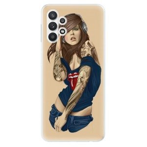 Odolné silikónové puzdro iSaprio - Girl 03 - Samsung Galaxy A32 5G