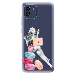 Odolné silikónové puzdro iSaprio - Girl Boss - Samsung Galaxy A03