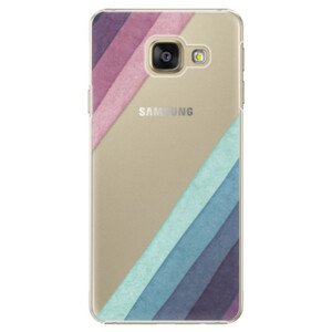 Plastové puzdro iSaprio - Glitter Stripes 01 - Samsung Galaxy A3 2016