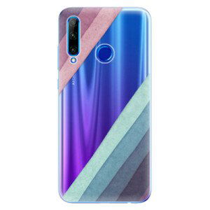 Odolné silikónové puzdro iSaprio - Glitter Stripes 01 - Huawei Honor 20 Lite