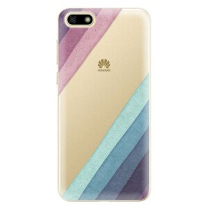 Odolné silikónové puzdro iSaprio - Glitter Stripes 01 - Huawei Y5 2018