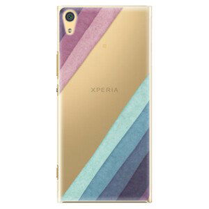 Plastové puzdro iSaprio - Glitter Stripes 01 - Sony Xperia XA1 Ultra