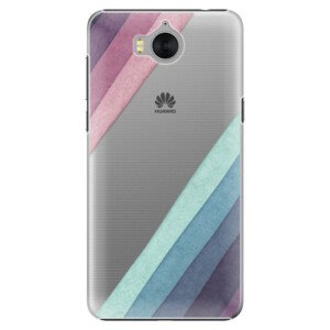 Plastové puzdro iSaprio - Glitter Stripes 01 - Huawei Y5 2017 / Y6 2017