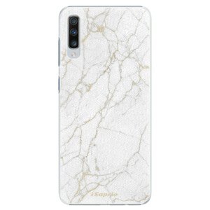 Plastové puzdro iSaprio - GoldMarble 13 - Samsung Galaxy A70